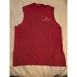 Red Comfort Colors College Place Florida State Graphic Cut Off Tee